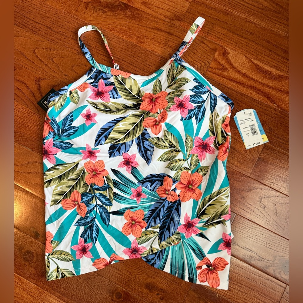 Colorful Tankini Top